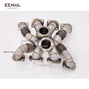 Colector de escape de longitud igual Ecnal para <span class=keywords><strong>BMW</strong></span> S63, ajuste directo, mejora de rendimiento, piezas de carreras de acero inoxidable - Product Image 2