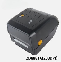 Imprimante d'étiquettes thermiques directes à code-barres Zebra ZD888T/ZD888CR/ZD220/ZD230/ZD888TA 203/300 dpi, nouveau modèle