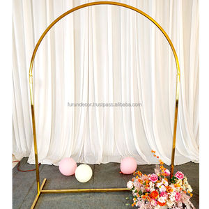 Furun vente directe Simple métal carré fond cadre décor élégant mariage arc pour fête mariage fournitures - Product Image 3