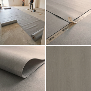 <span class=keywords><strong>Sous</strong></span>-<span class=keywords><strong>couche</strong></span> de sol insonorisante et imperméable avec mousse à cellules fermées pour sols stratifiés et en bois franc - Product Image 5