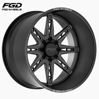 Jantes de camion forgées sur mesure haut de gamme à 8 trous, 8 branches étoilées, 8x165.1 8x170 8x180 pour Ford F-250 F-350 Chevy Silverado 2500HD Ram 2500