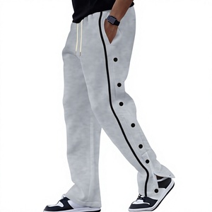 Pantalon de jogging polaire taille haute pour homme – Décontracté, respirant, écologique, séchage rapide, avec cordon de serrage – Idéal pour l'été et l'entraînement sportif - Product Image 6