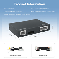 Module d'interface CarPlay sans fil CARUPEZ avec DSP et GPS pour les systèmes Entune 2.0 et Touch 2, compatible universel