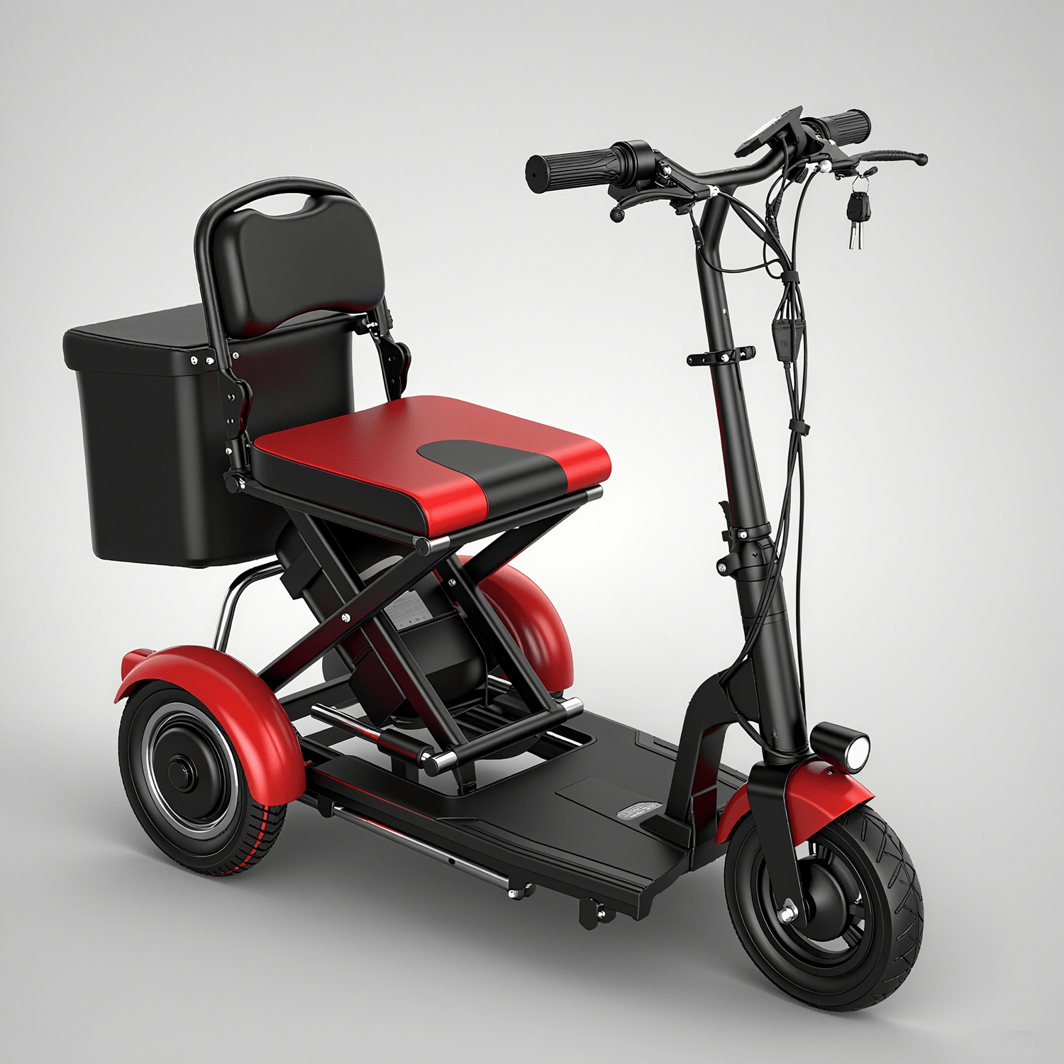 Bike Tricycle Mini Folding Electric Tricycle For The Elderly