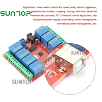 Interrupteur de commande USB 8 canaux DC 12 V, Module de relais, contrôleur de commutateur USB avec USB haute Performance importé