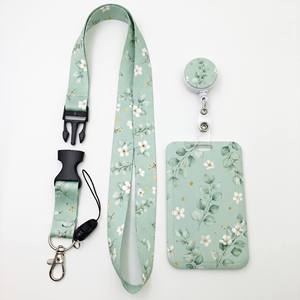 Porta Tarjetas de Identificación de Plástico ABS con Diseño Personalizado, Cordones Desmontables de Poliéster, Logotipo Personalizado - Product Image 2