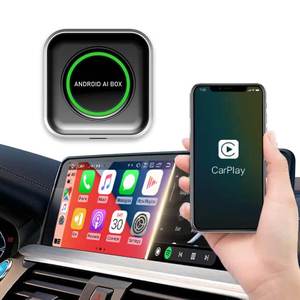 3IN1อัจฉริยะ CarPlay Ai BOX 13ระบบ4 + 64G สำหรับ iOS 10/+ iPhone 6/+ Android 11/พร้อมพอร์ตซิมชนิด C TF - Product Image 1