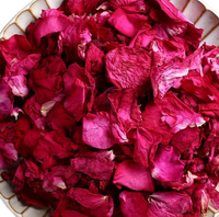 Kelopak Mawar Kering Alami Asal Yunnan, Wangi, untuk Dekorasi Thanksgiving, Hadiah Romantis, Kemasan Indoor/Outdoor