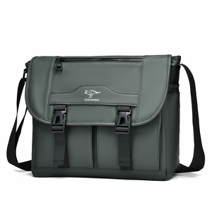 Sacs messagers vintage pour hommes, sac bandoulière Oxford, sac à bandoulière portable, imperméable, avec bandoulière, toutes saisons - Product Image 2