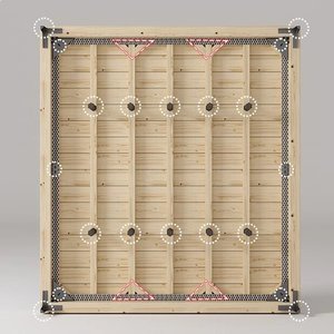 Set di Mobili Moderni in Legno per Camera da Letto, Letti per Bambini <span class=keywords><strong>e</strong></span> Ragazzi con Contenitore <span class=keywords><strong>e</strong></span> Materasso, Ideali per Stanze Piccole, Soggiorni <span class=keywords><strong>e</strong></span> Scuole - Offerta Speciale - Product Image 3