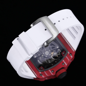 Reloj personalizado 1-1 RM 3502 con caja de fibra de carbono, equipado con un movimiento monolítico y una esfera altamente transparente, estilo tenista <span class=keywords><strong>superstar</strong></span>. - Product Image 6