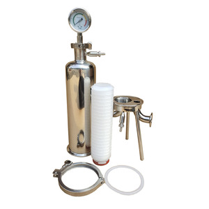 <span class=keywords><strong>Filtro</strong></span> <span class=keywords><strong>de</strong></span> vapor <span class=keywords><strong>de</strong></span> acero inoxidable para carcasa <span class=keywords><strong>de</strong></span> cartucho <span class=keywords><strong>de</strong></span> <span class=keywords><strong>filtro</strong></span> <span class=keywords><strong>de</strong></span> 10" - Product Image 1