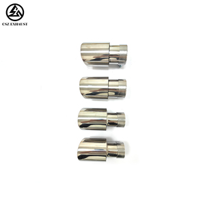CSZ pour <span class=keywords><strong>BMW</strong></span> M3 G80 G81/M4 G82 G83 embouts chromés d'échappement en acier inoxydable 304 tuyau d'échappement universel - Product Image 2