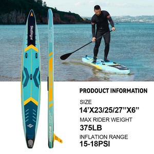 Skatinger Course <span class=keywords><strong>gonflable</strong></span> SUP Stand up <span class=keywords><strong>Paddle</strong></span> Board Paddleboard Surf <span class=keywords><strong>Paddle</strong></span> Planche de surf Waterplay Surf Padel Board - Product Image 3