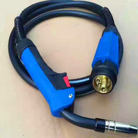 Torche de soudage européenne 15AK cuivre dioxyde de carbone gaz protégé avec une excellente capacité pour le soudage MIG et accessoires