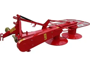 Flail Mowers for Tractor 1.65M Width Double Disk Drum Mower for Hay