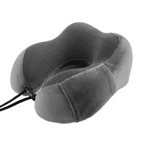 Personalização Portátil Lento Rebound Memória Espuma Almofada em forma de U Ergonômico Respirável Macio Pescoço Suporte Viagem Travesseiro - Product Image 1