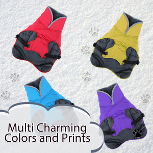 Famicheer BSCI <span class=keywords><strong>pastor</strong></span> alemán Dachshund ropa de invierno chaquetas de perro grande <span class=keywords><strong>para</strong></span> invierno abrigos y chaquetas sólidas modernas 1 pieza/bolsa opp - Product Image 3