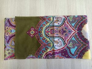 Sciarpe di cotone Ready Made all'ingrosso 100% cotone Shalws & <span class=keywords><strong>foulard</strong></span> <span class=keywords><strong>foulard</strong></span> motivo foglia sciarpa abito accessorio per tutte le stagioni - Product Image 2