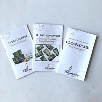 Brochure publicitaire, dépliant, livret publicitaire, pliogramme avec impression numérique sur papier couché personnalisé, estampage à chaud et matériau en carton