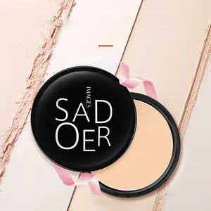 OEM Concealer Bedak Wajah Alas Rias Wajah, Gambar Label Pribadi Mineral Tekan