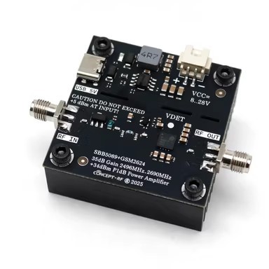GSM2624 2.4GHz 2.5W Radio Frequency Power Amplifier Wi-Fi/blue-tooth/Zigbee/Lora