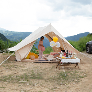 Tienda de campaña impermeable en forma de casa para exteriores, tienda de campaña para acampar, Glamping, yurta, gran oferta - Product Image 4