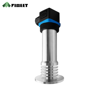 FIMEET イージー クリーン アンチブロッキング フラットフィルム ゲージ圧力トランスミッター IP67等級 316Lステンレス鋼 圧力センサー 18ヶ月保証 - Product Image 1
