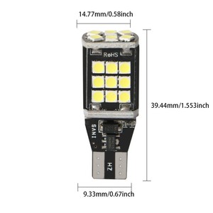 Lampadine <span class=keywords><strong>LED</strong></span> per Auto, Luci Freno e <span class=keywords><strong>Retromarcia</strong></span>, 1156 BA15S <span class=keywords><strong>P21W</strong></span> PY21W T20 T15 W16W 24SMD 3030 <span class=keywords><strong>LED</strong></span>, Lampadine Sostitutive per Indicatori di Direzione - Product Image 2
