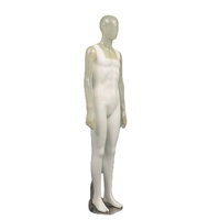 Mode-Bekleidungsgeschäft 187cm Ganzkörper-Männliche FRP-Schaufensterpuppe mit Verstellbaren Armen und Ständer