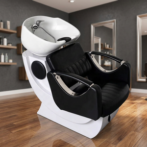 Sitting Style Hair Washing <b>Bed</b> Hair Salon Hair Washing <b>Bed</b> Semi Lying Short Small Punch <b>Bed</b> Water Heater Hair Washing <b>Bed</b> - Product Image 1