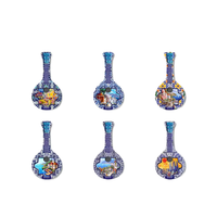 Vente en gros de céramique décorative créative Pipa aimants pour réfrigérateur autocollants personnalisés sublimés pour carreaux et cadeaux souvenirs magnétiques doux