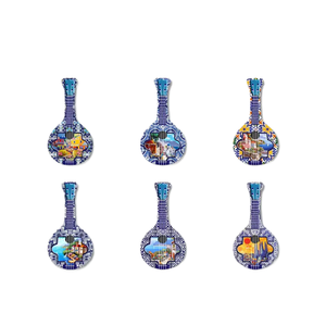 Vente en gros <span class=keywords><strong>de</strong></span> céramique décorative créative Pipa aimants pour réfrigérateur autocollants personnalisés sublimés pour carreaux et cadeaux souvenirs magnétiques doux - Product Image 1