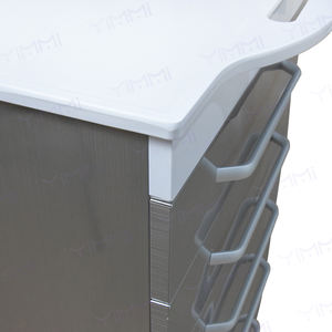 यिम्मी स्टेनलेस स्टील ट्रॉली मोबाइल कैबिनेट गाइड स्लाइडर <span class=keywords><strong>5</strong></span> दराज भंडारण कैबिनेट सौंदर्य सैलून भंडारण मोबाइल दंत कैबिनेट - Product Image 4