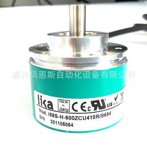 Codificador Lika CK58-L-1024ZCZ215R, Fotoeléctrico Incremental de 58 mm para Automatización - Product Image 1