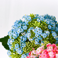 Bunga Hydrangea Buatan, Hydrangea, Bunga Buatan Batang Panjang, Rangkaian Bunga Pernikahan, Dekorasi Vas Rumah
