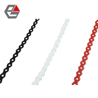 Good Quality Customized Logo ZINC Plastic Coated 10 Meters Per Roll Perforated Strapping Steel Fixing Band