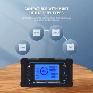 Novo monitor bateria BMC500 500A capacidade da bateria <span class=keywords><strong>Tester</strong></span> Battery Monitor detecção automática Coulombmeter - Product Image 5