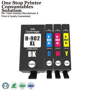 Inkt-Power 902 906 Xl 902XL Premium Compatibel Kleur Inkjet Cartridge Voor HP902 Voor Hp Officejet Pro 6975 6978 Printer