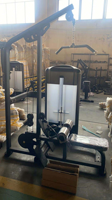 ASM-B4030 Equipo de fitness comercial: Máquina de remo y dominadas con selección de carga por pin para fuerza