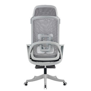 Chaise ergonomique de bureau moderne personnalisée en maille confortable pour la sieste Fonction tournante inclinable Appui-tête réglable Utilisation en usine - Product Image 3