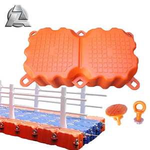 Bloque de Pontón Cuadrado de 100 cm x 50 cm x 40 cm, Color Naranja, Resistencia <span class=keywords><strong>a</strong></span> la Tensión Diagonal de Más de Veintisiete Kilonewtons - Product Image 1