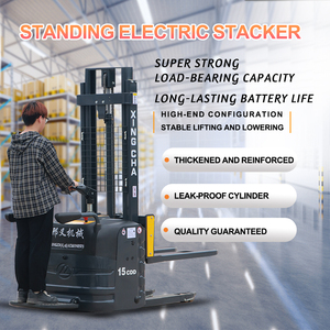 Apilador Manual Eléctrico de <span class=keywords><strong>2</strong></span> Toneladas y <span class=keywords><strong>2</strong></span> Metros, Apilador de Palés Totalmente Eléctrico - Product Image 4