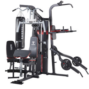 Ev çok spor salonu 4 istasyon çoklu spor ekipmanı çok fonksiyonlu istasyon Fitness eğitim makinesi - Product Image 6
