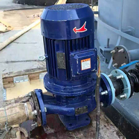 Pompa Sirkulasi Booster Sentrifugal Pipa Vertikal Pasokan Air Boiler Industri Bertingkat Tinggi OEM Dapat Disesuaikan Kromium Tinggi