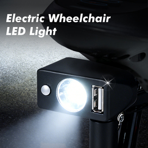 Controlador de Iluminación Nocturna LED para <span class=keywords><strong>Silla</strong></span> de Ruedas Eléctrica <span class=keywords><strong>con</strong></span> Conector XLR de 3 Pines, Compatible <span class=keywords><strong>con</strong></span> la Mayoría de los Modelos de <span class=keywords><strong>Silla</strong></span> de Ruedas - Product Image 1