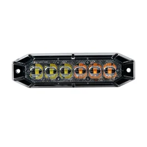 SAE ECE R65 xe lưới tản nhiệt khẩn cấp ánh sáng đèn flash đầu hổ phách bule LED cảnh báo ánh sáng strobes