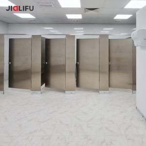 Jialifu headrail braced thép không gỉ nhà vệ sinh phân vùng - Product Image 1