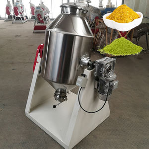 Mélangeur à double cône en acier inoxydable 304 industriel avec moteur à courant alternatif et contrôle du temps pour le traitement chimique - Product Image 5