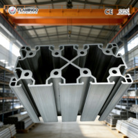 Profilé d'extrusion en aluminium à fente en T de taille personnalisée 45x45 et pièces d'extrusion en aluminium à fente en T à longue durée de vie